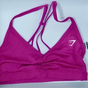 Gymshark Fuchsia Strappy Sports Bra